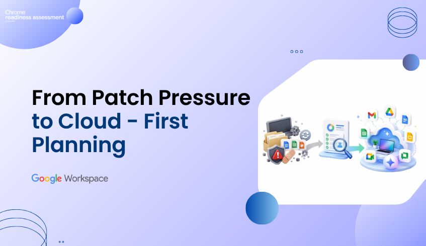 From Patch Pressure to Cloud-First Productivity Planning
